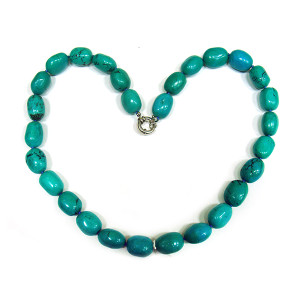 Бусы "Бирюза" №14B038