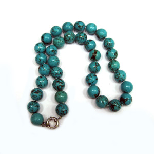 Бусы "Бирюза" №14B014