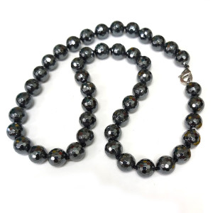 Бусы из гематита №0012