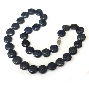 Бусы из ляписа-лазурита №0216