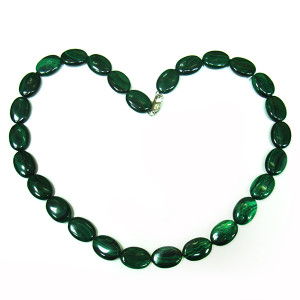 Бусы "Малахит" №14B009