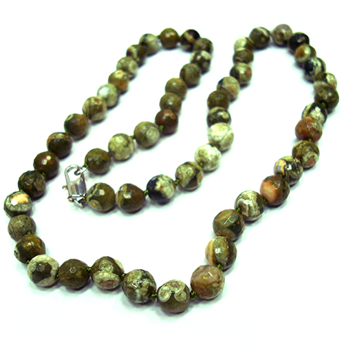 Бусы "Яшма" №15B032