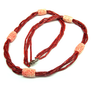 Бусы "Коралл" №058-2