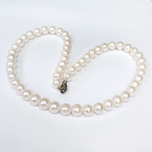 Бусы из искусственно выращенного жемчуга №026