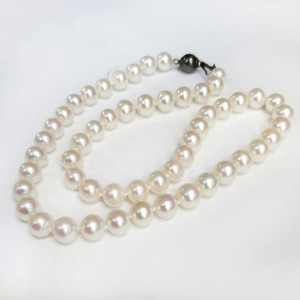 Бусы из искусственно выращенного жемчуга №205