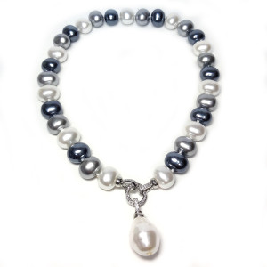 Бусы из жемчуга Majorica №60-1GE