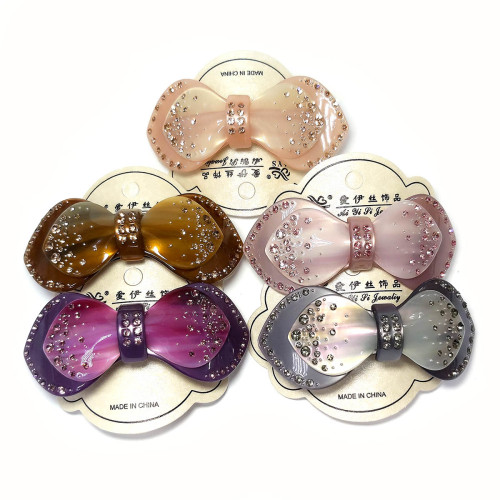 Заколка для волос акриловая №2548-1