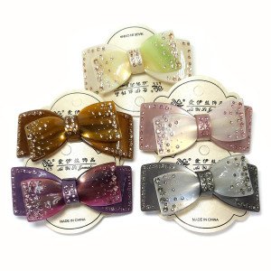 Заколка для волос акриловая №2548-3