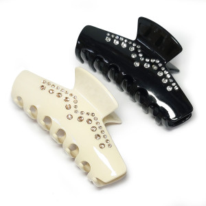 Заколка-краб для волос акриловая №2555