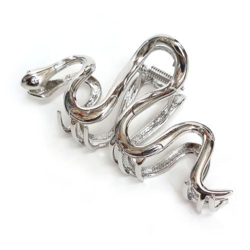 Заколка-краб для волос металлическая №230018S