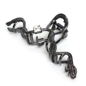 Заколка-краб для волос металлическая №230020-3