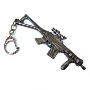 Брелок из металла Автомат №2028-34