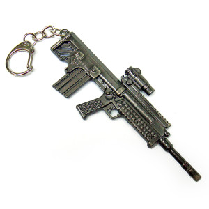 Брелок из металла Автомат №2028-39
