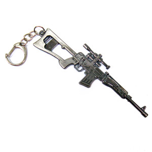 Брелок из металла Автомат №2028-40
