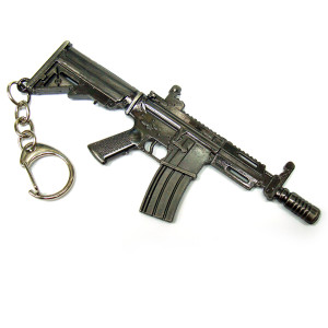 Брелок из металла Автомат №2028-42