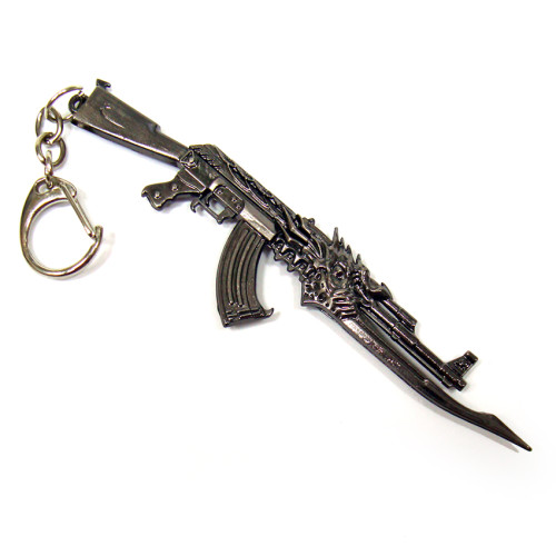 Брелок из металла Автомат №2028-45