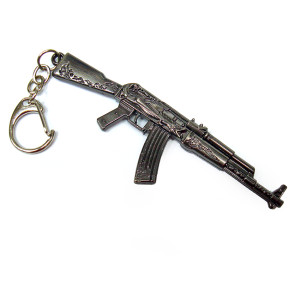 Брелок из металла Автомат №2028-47