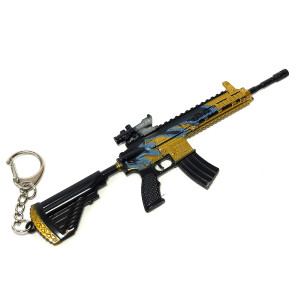 Брелок из металла Автомат №2128-11