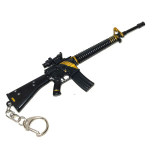 Брелок из металла Автомат №2128-6