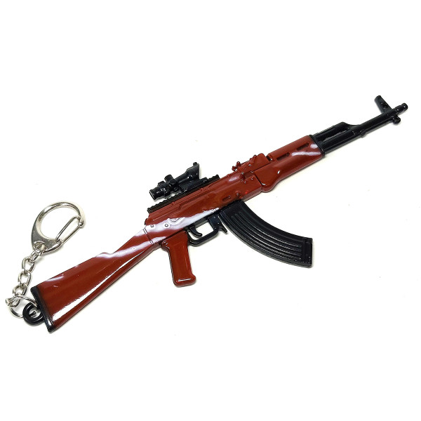 Брелок из металла Автомат №2128-8 Брелок из металла Автомат №2128-8