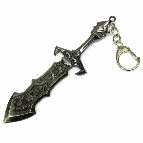 Брелок из металла Меч №2028-14