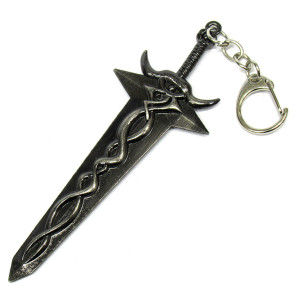 Брелок из металла Меч №2028-16