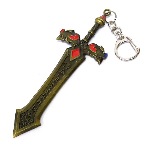 Брелок из металла Меч №2237-6