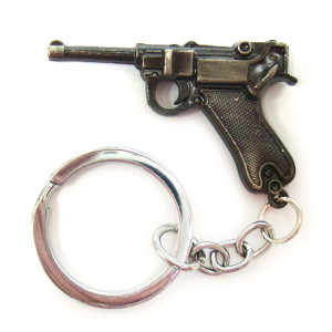 Брелок из металла Пистолет №2028-25