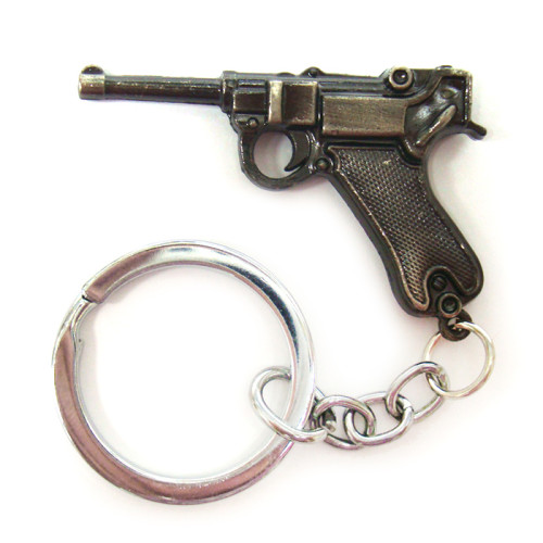 Брелок из металла Пистолет №2028-25