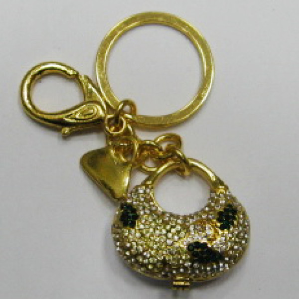 Брелок со стразами "Сумочка" №2125 Брелок со стразами "Сумочка" №2125