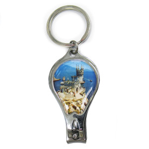 Брелок-щипцы "Ялта. Ласточкино Гнездо" №88-079