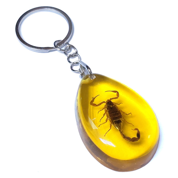 Брелок Скорпион в эпоксидной смоле №2 Брелок Скорпион в эпоксидной смоле №2