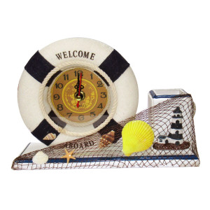 Часы настольные "Спасательный круг" №CB2215-1A