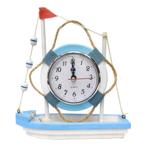 Часы настольные "Морская тема Кораблик" №D8061