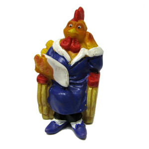 Фигурка из пластика "Петух" №1905-25