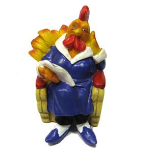 Фигурка из пластика "Петух" №1905-35