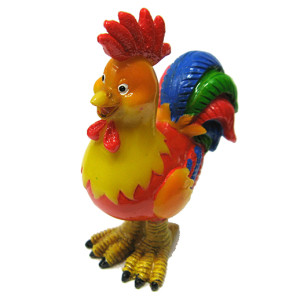Фигурка из пластика "Петух" №35430
