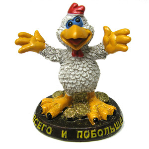 Фигурка из пластика "Петух" №92236