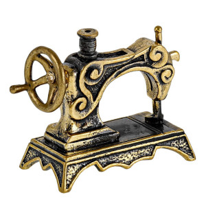 Фигурка из бронзы "Швейная машинка" №1480-1