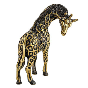 Фигурка из бронзы "Жираф Нубийский" №1614-1