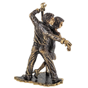 Фигурка из бронзы "Парочка Бальные Танцы без подставки" №1755-1