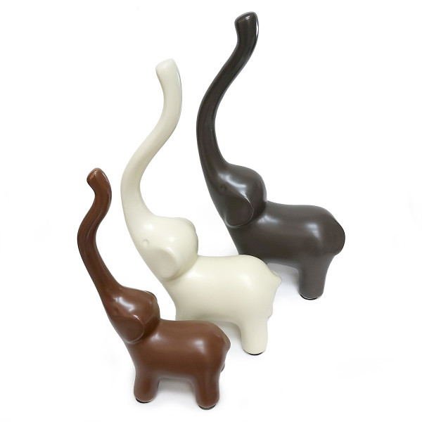 Комплект фигурок керамических "Слоны" №64023 Комплект фигурок керамических "Слоны" №64023