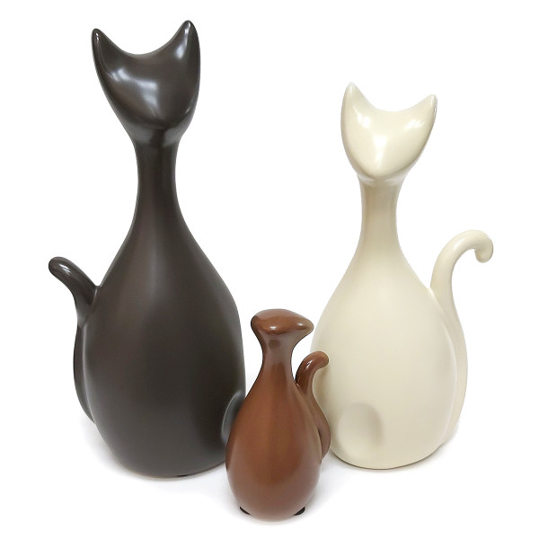 Комплект фигурок керамических "Коты" №64147 Комплект фигурок керамических "Коты" №64147