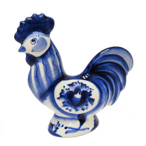 Фигурка Гжель "Петух" №1254