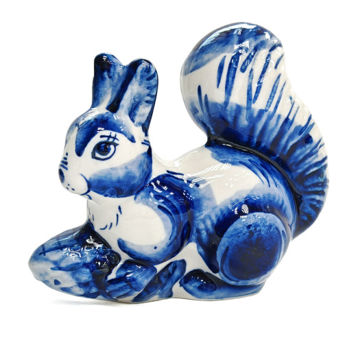 Фигурка Гжель "Белочка" №12338-1