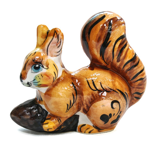 Фигурка Гжель "Белочка" №12338-2