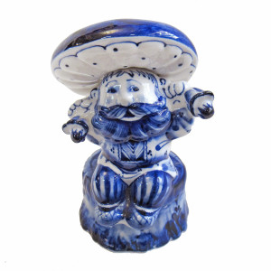 Фигурка Гжель "Боровичок" №CHS034