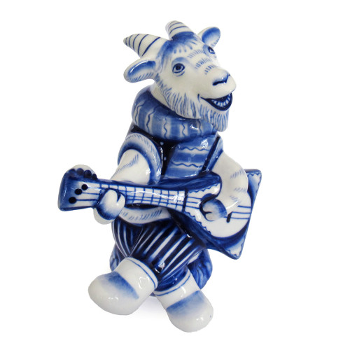 Фигурка Гжель "Козловский" №CHSM064