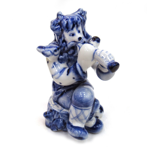 Фигурка Гжель "Леший" №CHS089