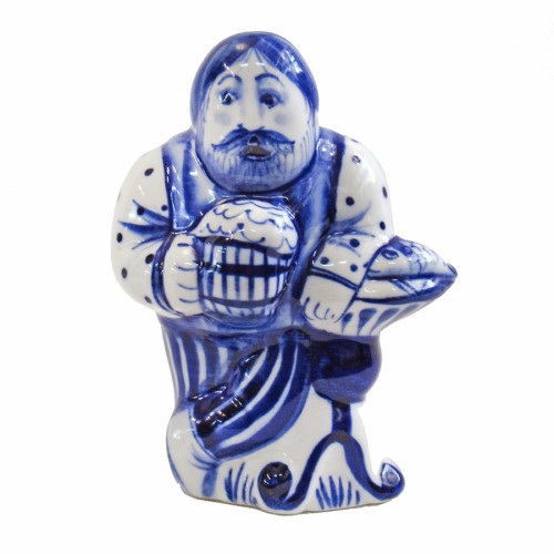 Фигурка Гжель "Пиво" №CHS126